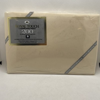 Cannon, Royal Touch Full Fitted Sheet New In Package