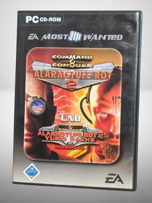 PC Spiel Command & Concquer Alarmstufe Rot 2 + Yuris Rache EA Most Wanted