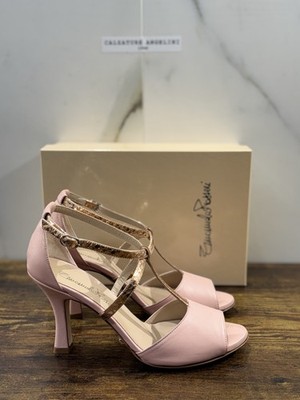 Emanuela Passeri Sandale Leder Cipria Casual Schuh Damen 37,5
