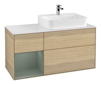 Villeroy & Boch Finion Waschbeckenunterschrank FüR Becken Rechts Regal Links...
