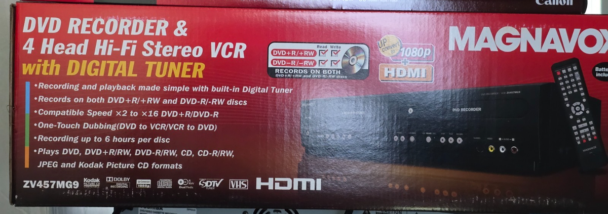 Magnavox ZV457MG9 DVD Player / VCR Combo for sale online | eBay