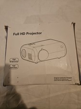 Full HD Projector, white, open box With Wifi, Bluetooth, IOS, Android Connection