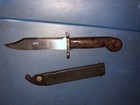 Cold War Era ROMANIA Army AK Knife With Sheath — photo 4