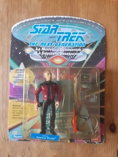 STAR TREK THE NEXT GENERATION 'JEAN PICARD' BANDAI U.K. PLAYMATES 1992 FIGURE