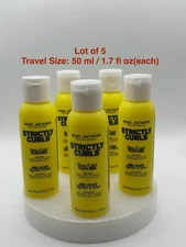 5x Marc Anthony~Strictly Curls Define And Hold Flex Gel~Travel Size 1.7 fl oz ea