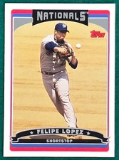 Felipe Lopez - 2006 Topps Updates & Highlights #UH23 - Washington Nationals Card