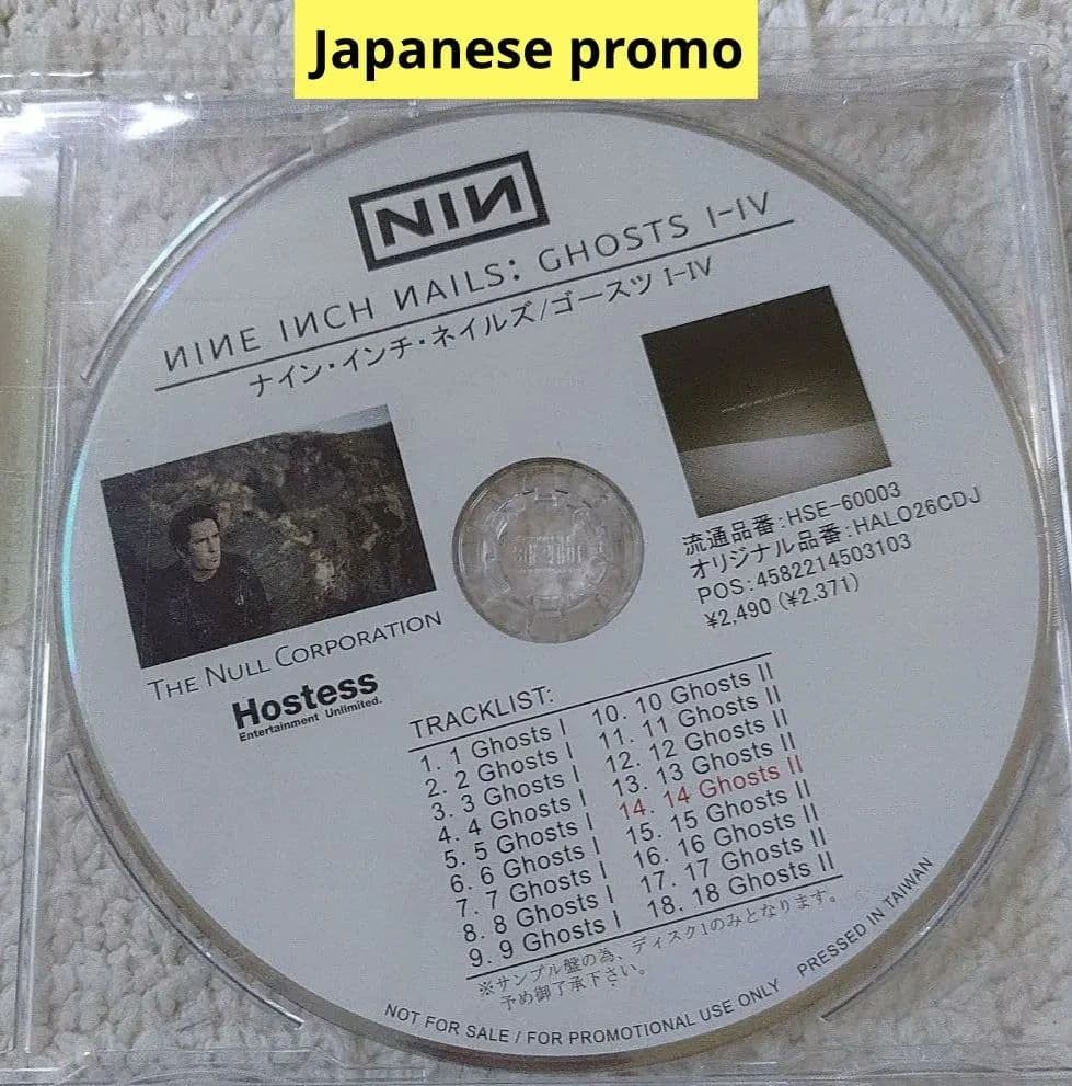 洋楽 Nine Inch Nails Ghosts JP promo nine inch nails ghosts products for sale | eBay