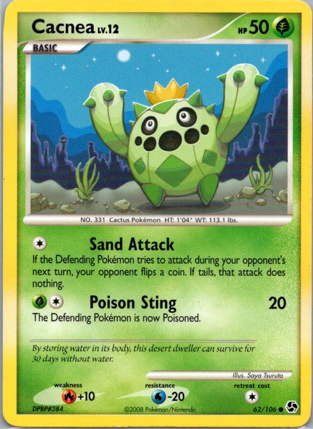 Cacnea 62/106 Common Great Encounters 2008 LP
