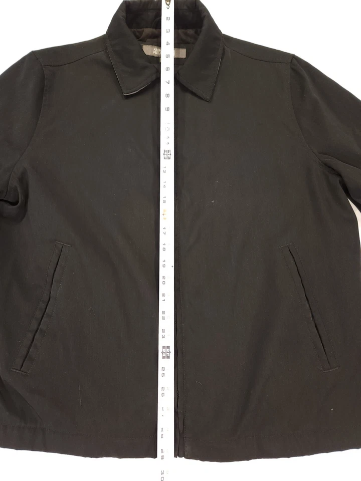 Kenneth Cole Reaction Mens Jacket GIII Apparel Full Zip Softshell Filled Black  - Image 4 of 4