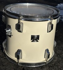 Vintage Tama Swingstar White 12 x 11  Tom Drum Black T Badge Japan