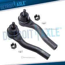 Front Outer Tie Rod End Link Set for 2007 2008 2009 2010 2011 2012 Nissan Sentra