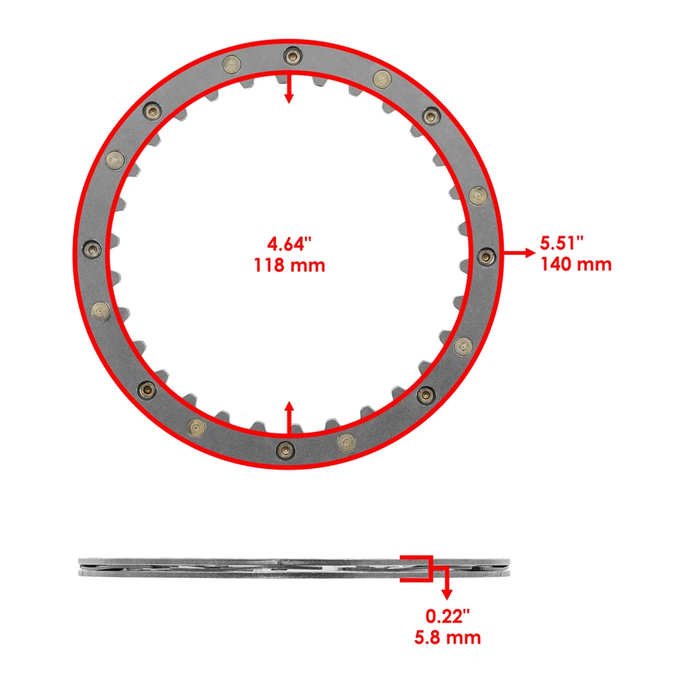 Juego de placas de embrague y juntas para Harley Davidson Sportster 883 XL883 1991-2003 Foto 4 de 4