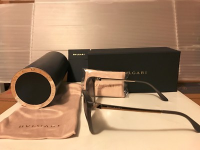 NEW BVLGARI BV8160B 526211 Sunglasses, Matte Grey / Grey  display picture 1