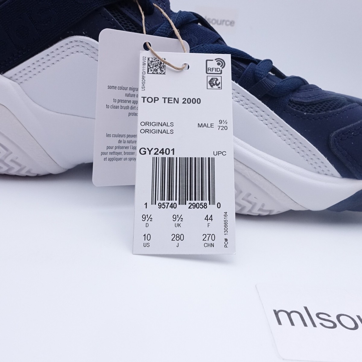 Size 10 - adidas Top Ten 2000 2022 Navy White for sale online | eBay