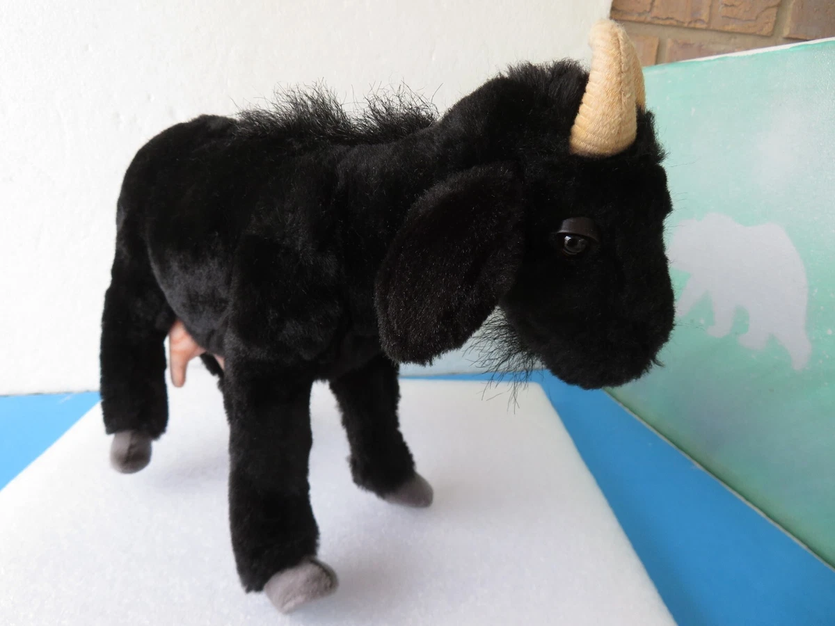 Blk Goat Stuffed Animal Plush Soft Toy