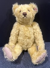 Steiff 662607 Picnic Musical Bear Limited Edition 1/2000 Jointed, No Bow RARE