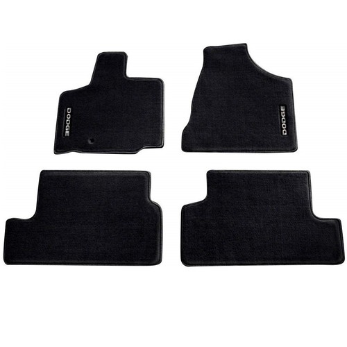Mopar Front & Rear Premium Carpet Floor Mats for Dodge Grand Caravan eBay