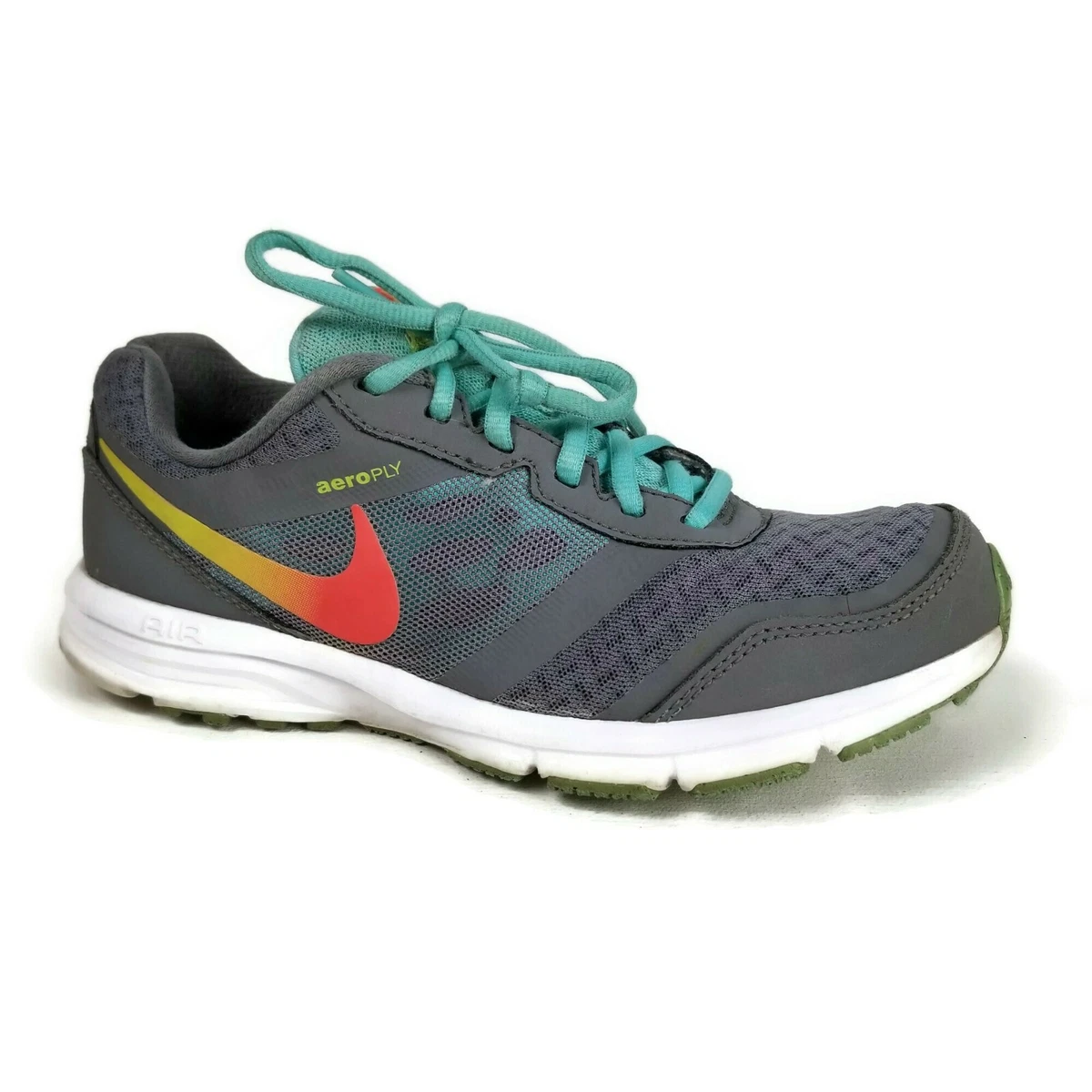 Nike Air Relentless 4 Shoes Womens 7 Gray Aqua Athletic Cross Training | eBay