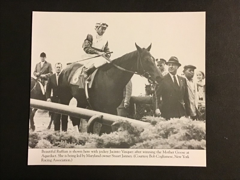 RUFFIAN  Photo Horse Racing Racing Mother Goose