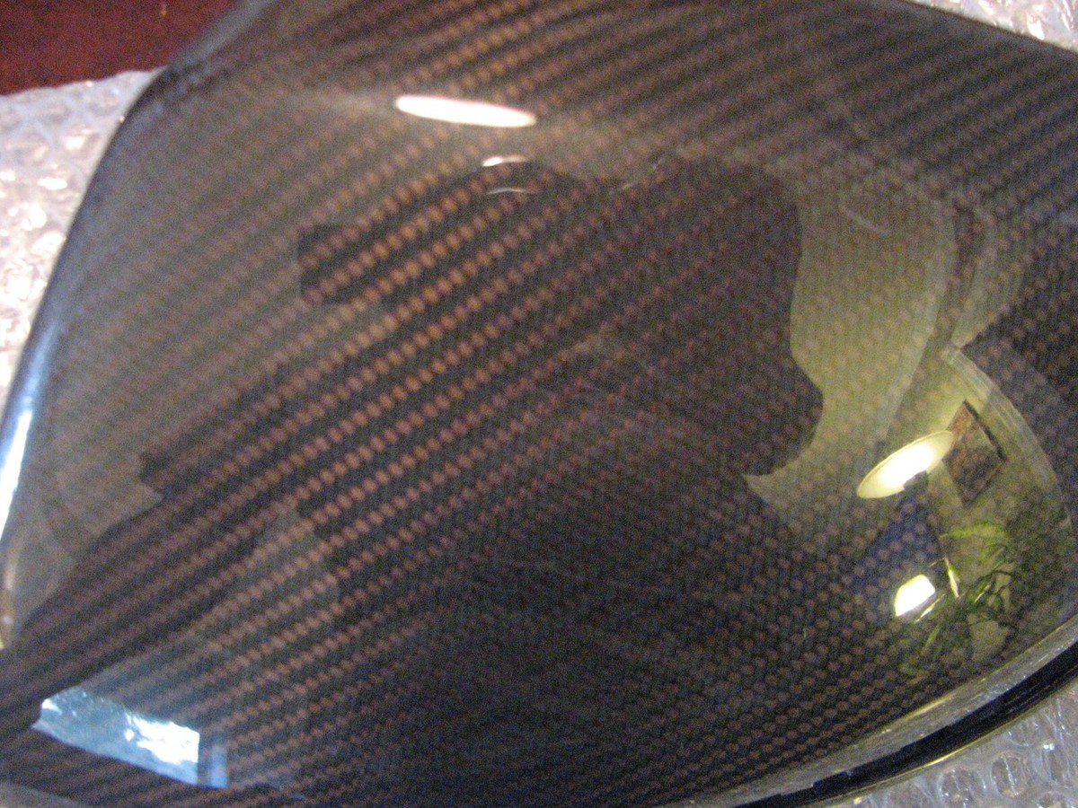 MERCEDES AMG GLA-CLASS GLA43 LEFT MIRROR COVER CAP CARBON FIBER 
