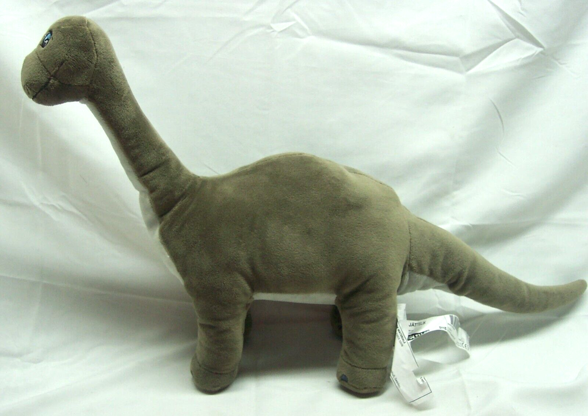 IKEA Jattelik NICE SOFT GRAY BRONTOSAURUS DINOSAUR 21
