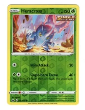 Pokemon TCG Heracross SWSH Chilling Reign 006/198 Reverse Holo Common Card NM