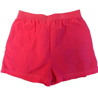 Vtg 80 90's Ocean Pacific OP Men's NEON Hot PINK Beach SURFER