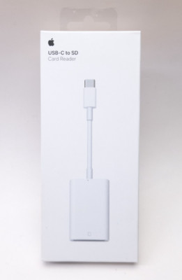 Original OEM Apple USB-C to SD Card Reader MUFG2AM/A Genuine New sealed