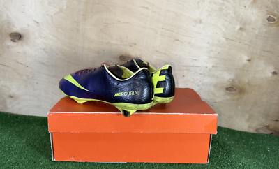 Nike Mercurial シューズ US7,２５ｃｍ Nike Mercurial Vapor IX FG RARE 555605-703 Yellow Green Soccer