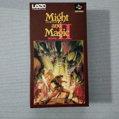 Nintendo Super Famicom Software Might & Magic 2 Brand New Unused Unopened 1992