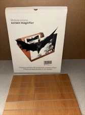 Mobile Phone Screen Magnifier Zooms 12” 3D Projection