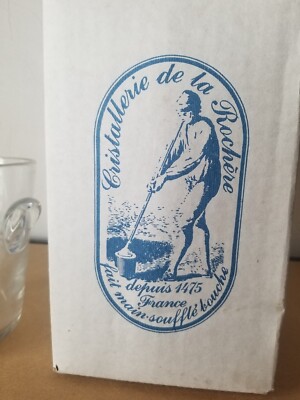 Seau à Champagne Vintage La Rochère – Verre Transparent, Fabrication Française