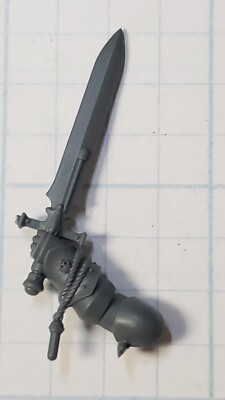 40k Blood Angels Bits Primaris Upgrade DC Commander Power Sword Raised #08