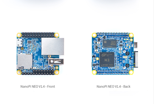 NanoPi NEO V1.4 512MB RAM con display OLED da 0,96 pollici alloggiamento in alluminio CNC - Foto 6 di 11