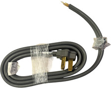 HDX 6ft 3 Prong Range Power Cord 50A 125/250V 6/2-8/1 Gauge NEW Gray