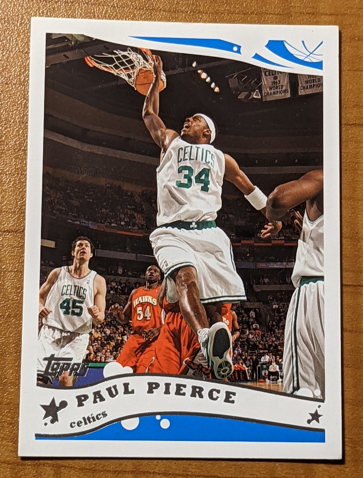 Paul Pierce 2005 Topps Basketball #40 Boston Celtics NBA 