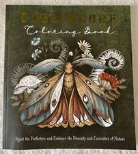 Goblincore Coloring Book Goblin Fantasy Folk Lore Adult Beautiful Illustrations