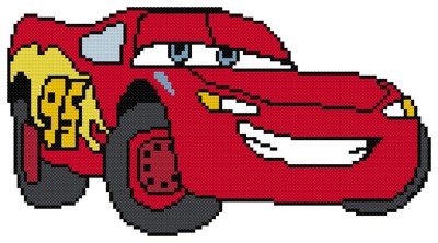 Download Counted Cross Stitch Pattern of Elmo from Sesame Street Free US Shipping