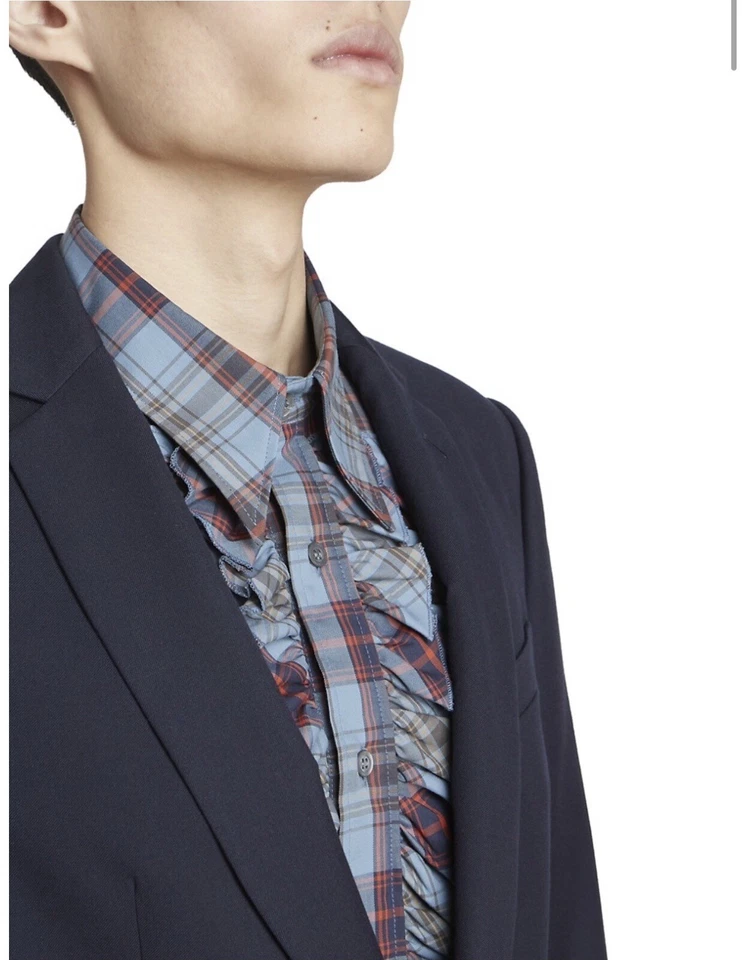 NWT Dries Van Noten ‘Blaine’ Navy Blue Blazer Jacket 46EU/36US *2022 Style* - Image 3 of 4