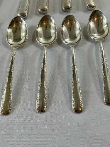 Gorham Camellia Sterling Silver 4 Regular Place Setting-No Monograms-Vintage1941 - Picture 8 of 12