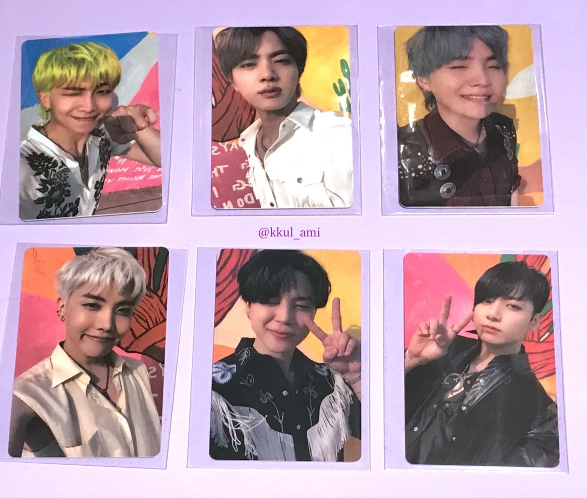 BTS Butter Lucky Draw Soundwave RM/Jin/SUGA/Jhope/Jimin/Jungkook