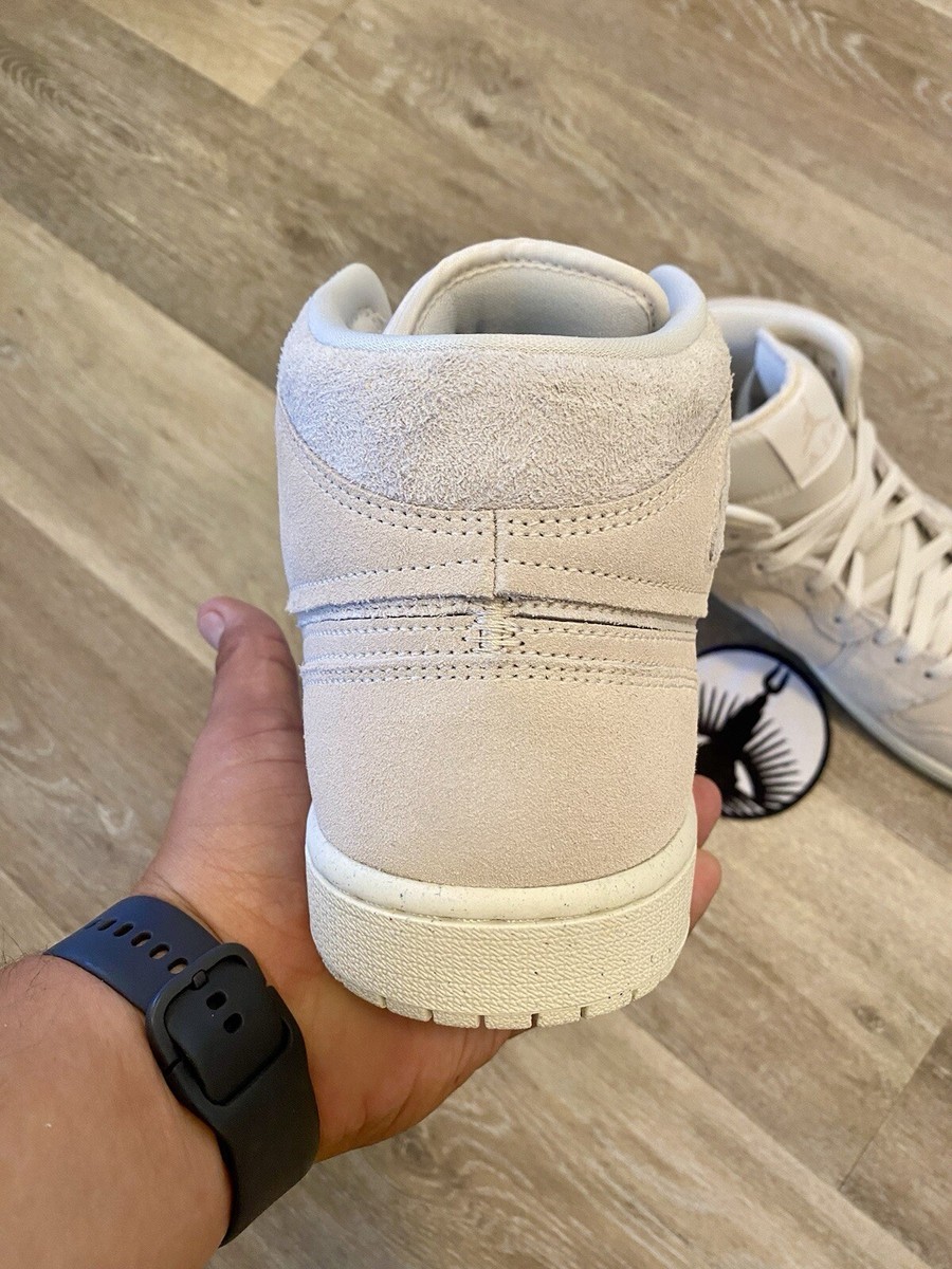 Nike Air Jordan 1 Mid SE Craft 'Pale Ivory' Sail FQ3224-100 Men's