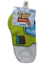 Disney Pixar Toy Story 4 No Show Socks Fits Size 6 - 8 
