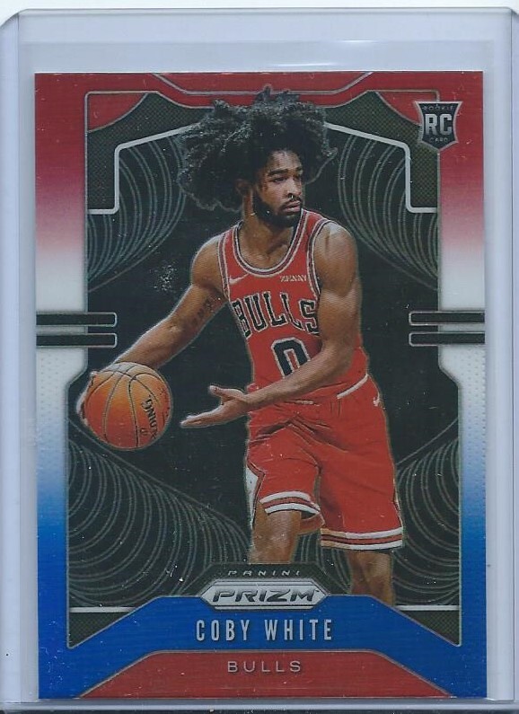 COBY WHITE 2019-20 PANINI PRIZM RED WHITE BLUE PRIZMS RC #253 | eBay