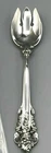Grande Baroque by Wallace Sterling Silver individual Ice Cream Forks 5 7/8"