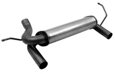 Exhaust Muffler Super Turbo Direct Fit Muffler Dynomax fits 07 15 Jeep Wrangler