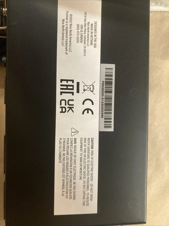 Furman AC-210A E Two Outlet Power Conditioner Defected But Works - Image 3 of 4