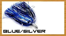 Tormenter Steel Head Big Game Trolling FISHING LURE Tuna,Mahi Wahoo Blue Silver