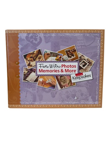 Creating Keepsakes Fun W/Photos Memories &More Binder 9 Creative Ideas Sections - Picture 2 of 5