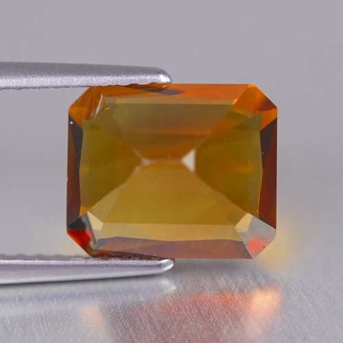 2,97 Ct sorprendente raro citrino di Madeira 100% naturale pietra preziosa sfusa dal Brasile - Foto 2 di 4
